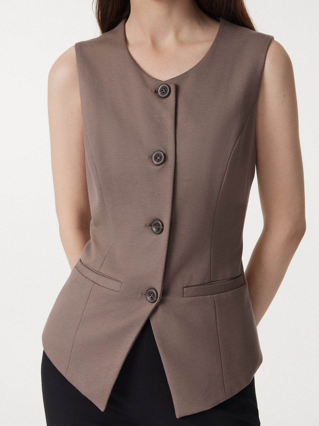 Office Staple Waistcoat with Pockets