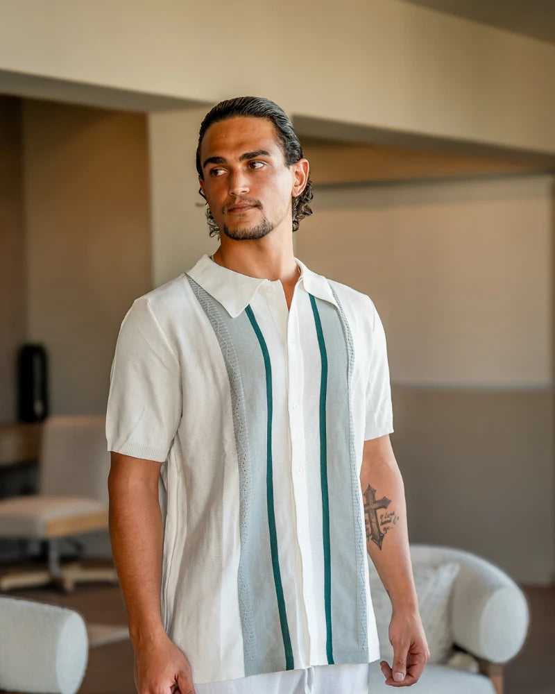 Old Money Bradford Polo Knit