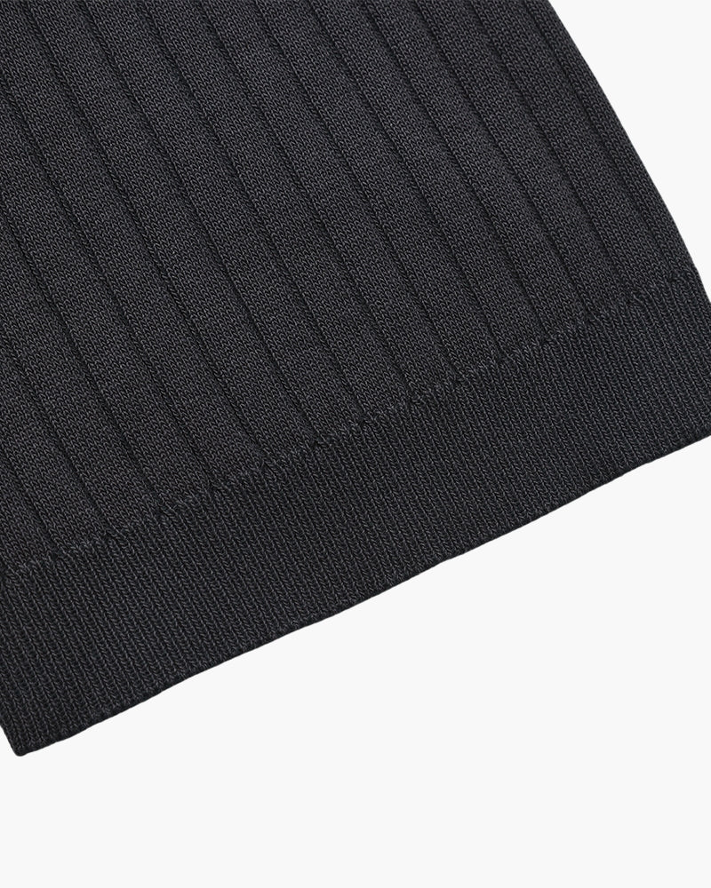 Old Money Premium Ribbed Polo