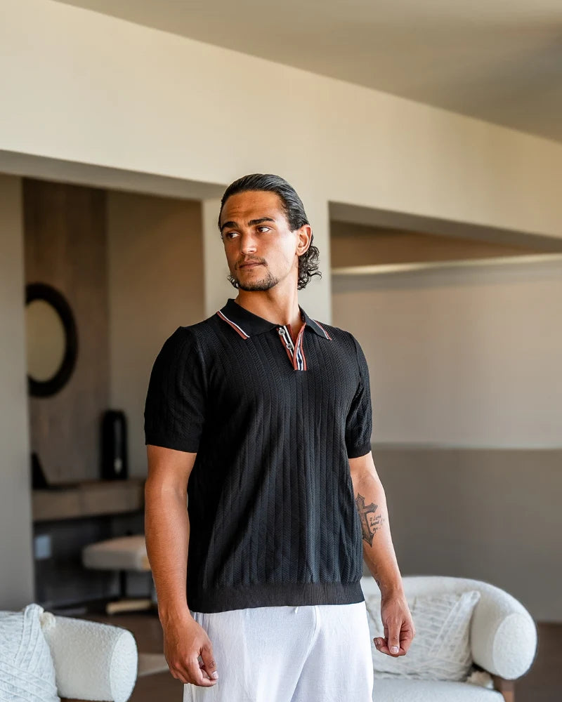 Old Money Ashford Knit Polo