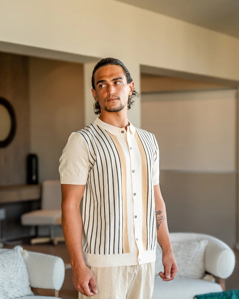 Old Money The Monte Carlo Knit Polo