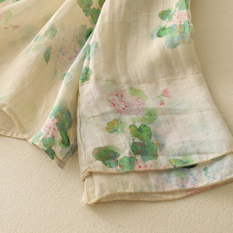 KATY LINEN BLOUSE