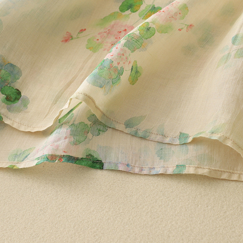 KATY LINEN BLOUSE