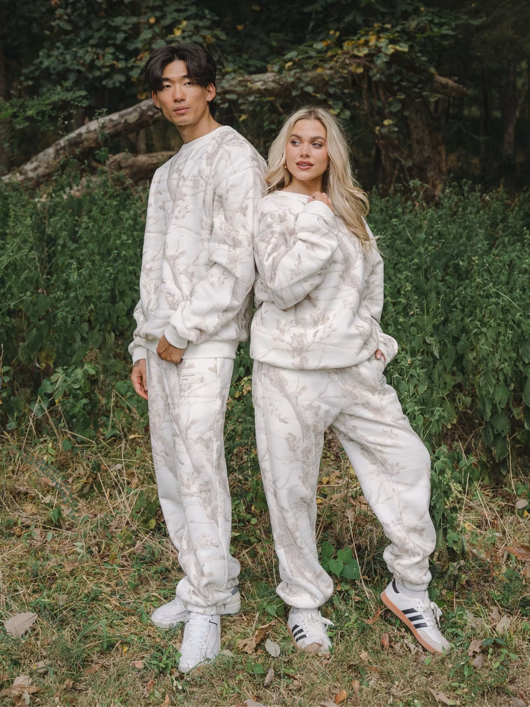 CAMO SWEATPANTS (WHITE OAK)