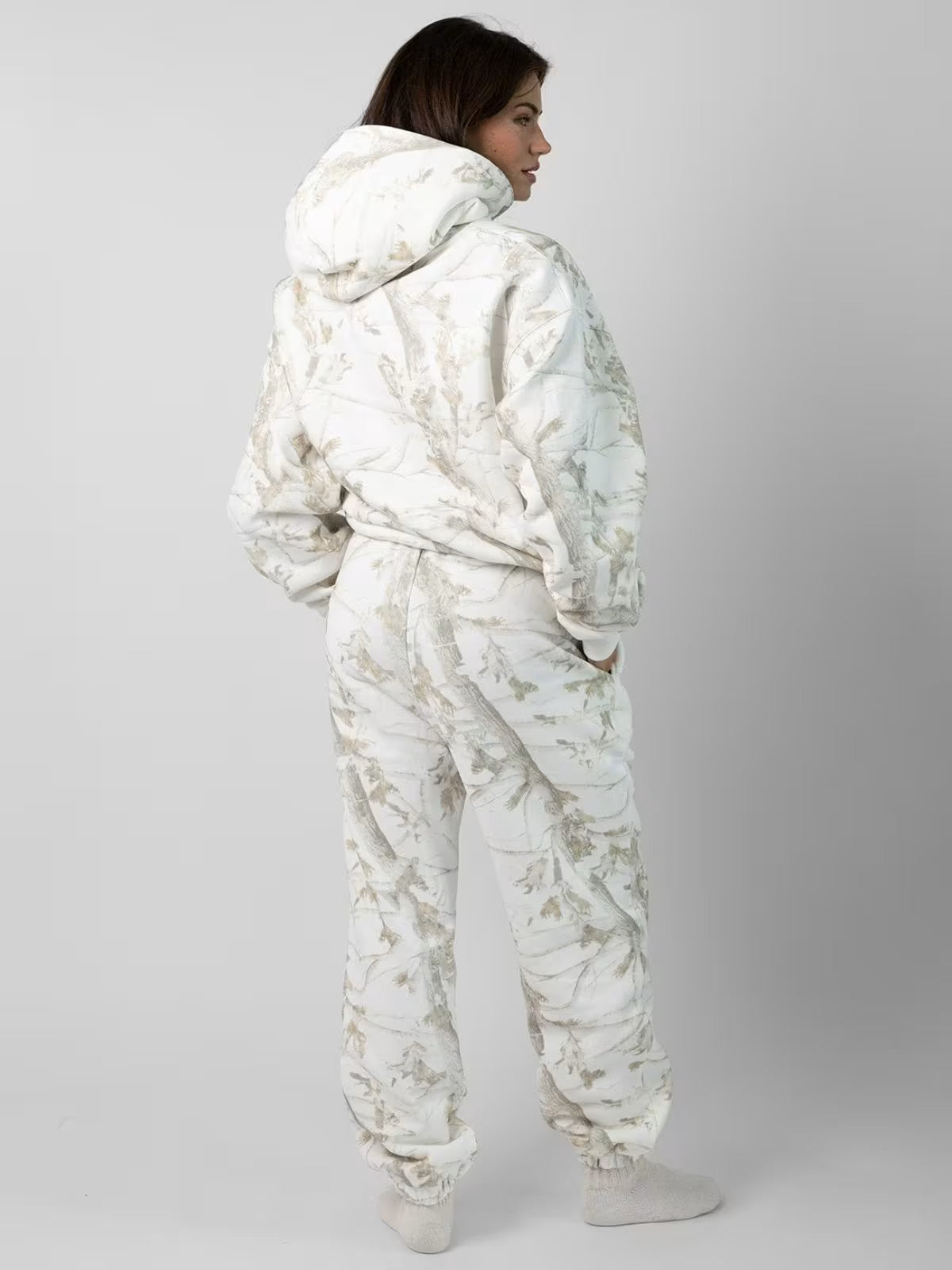 CAMO SWEATPANTS (WHITE OAK)