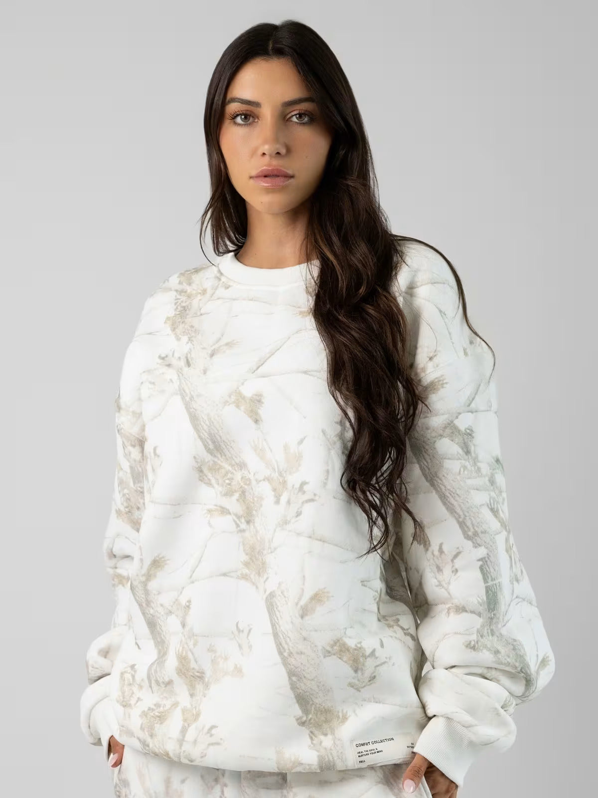 CAMO SWEATPANTS (WHITE OAK)