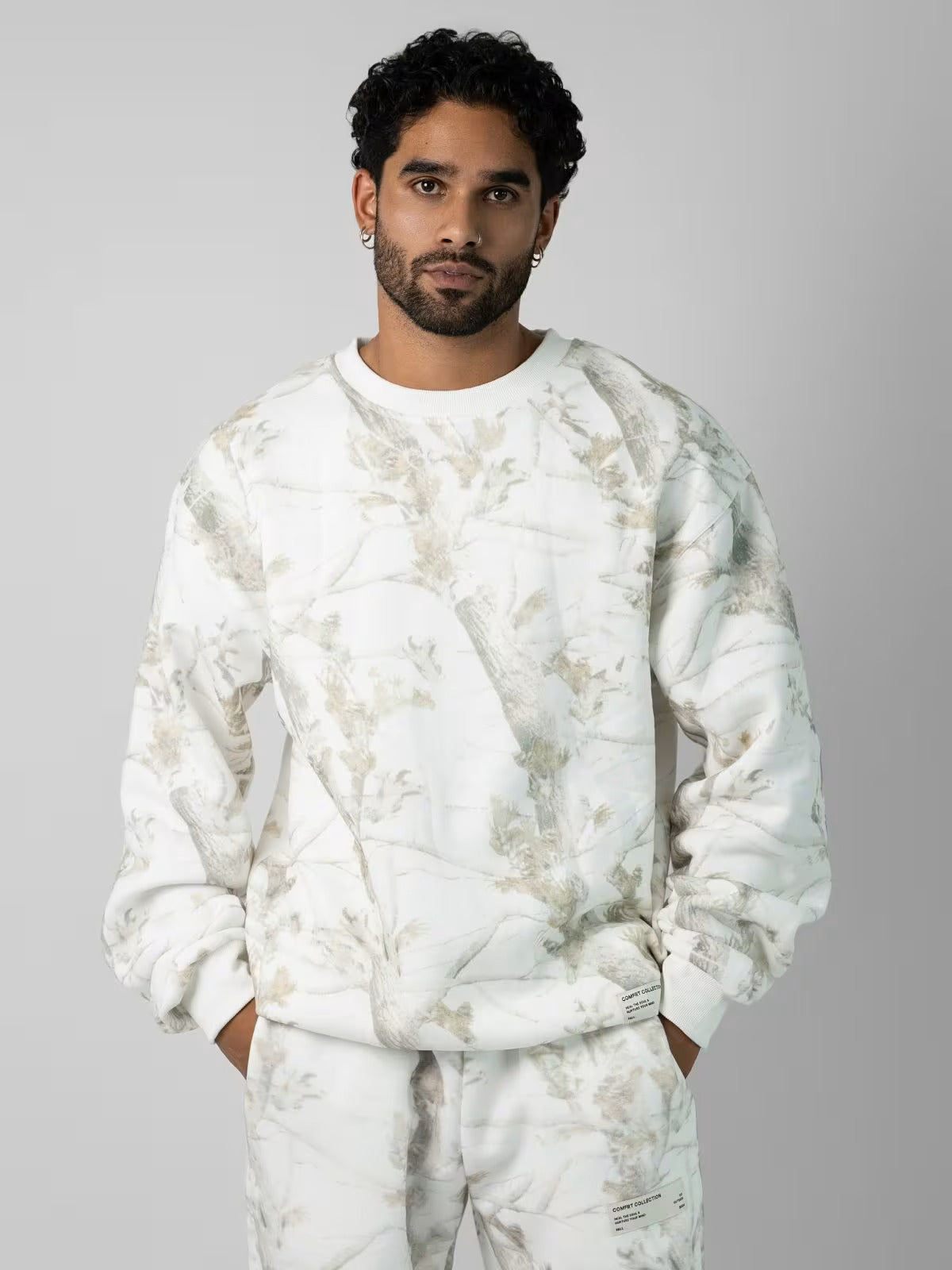 CAMO SWEATPANTS (WHITE OAK)