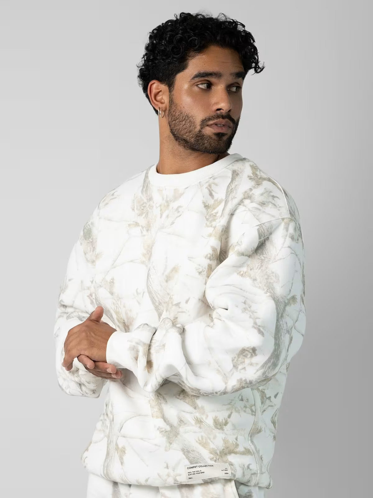 CAMO SWEATPANTS (WHITE OAK)
