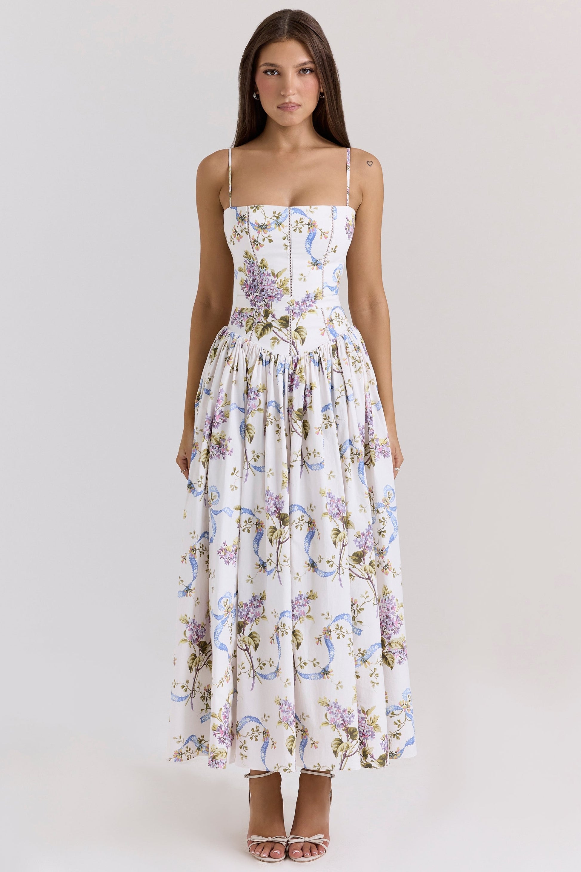 Ysabella Cotton Maxi Sundress