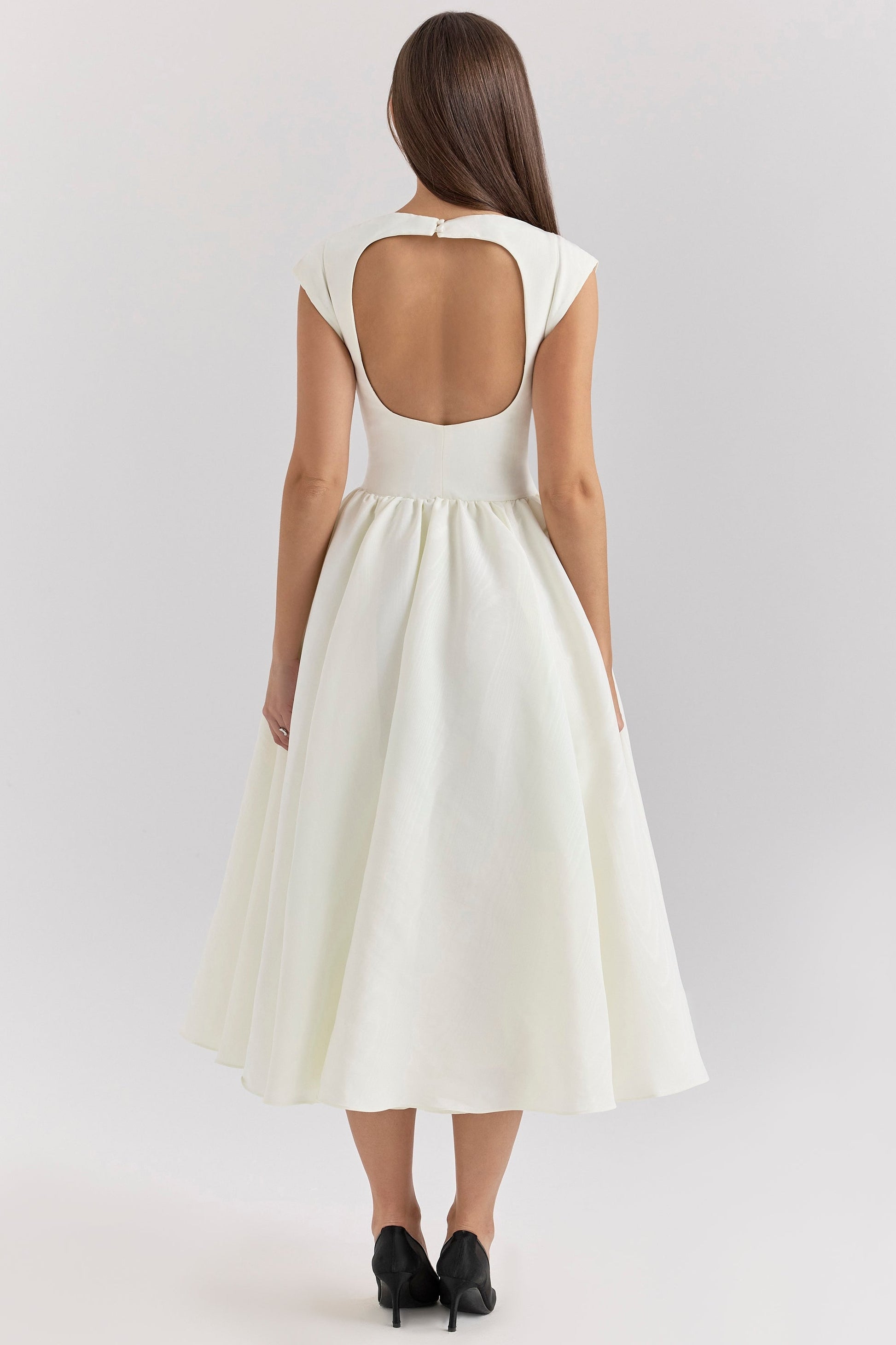Samira Satin Midi Dress
