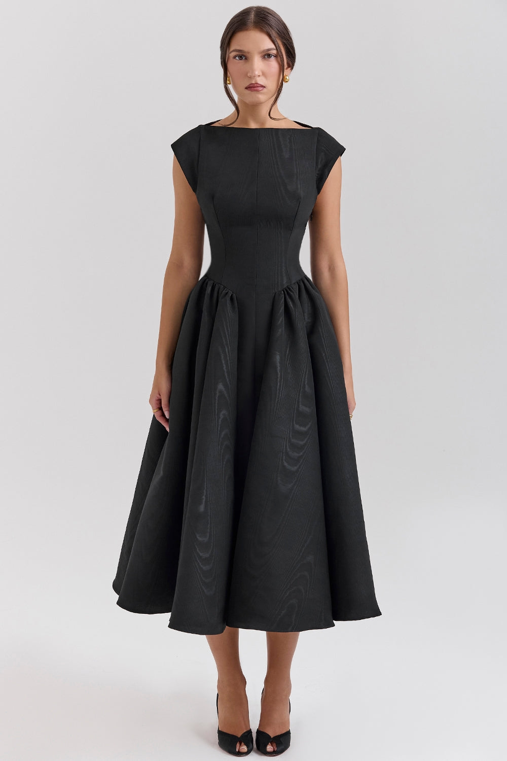 Samira Satin Midi Dress