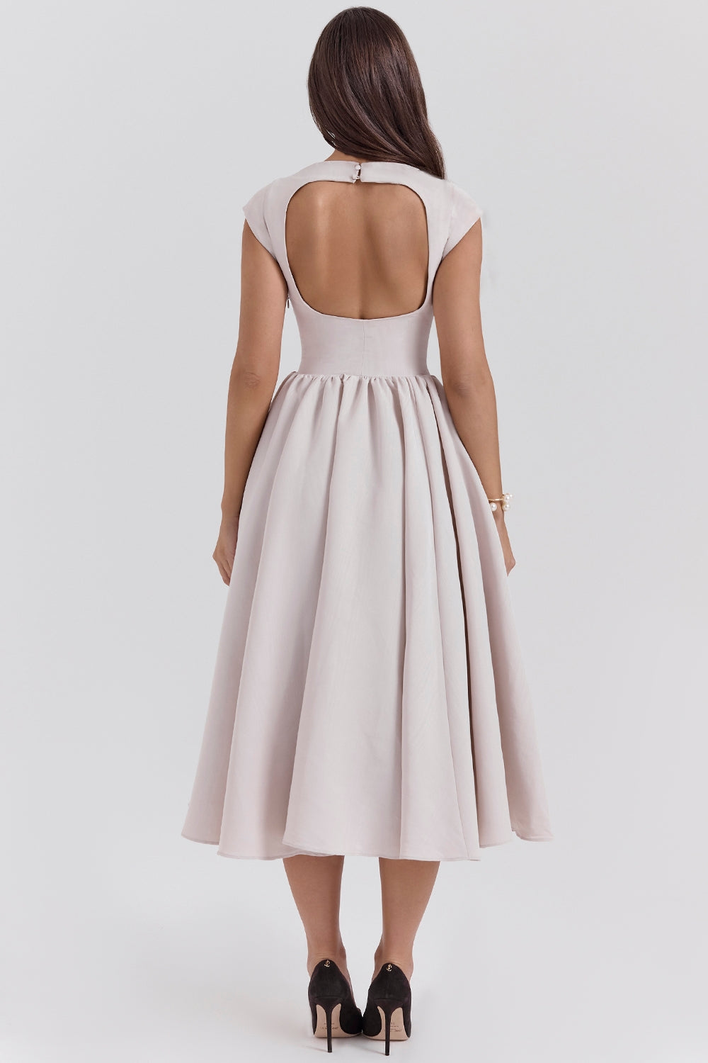 Samira Satin Midi Dress
