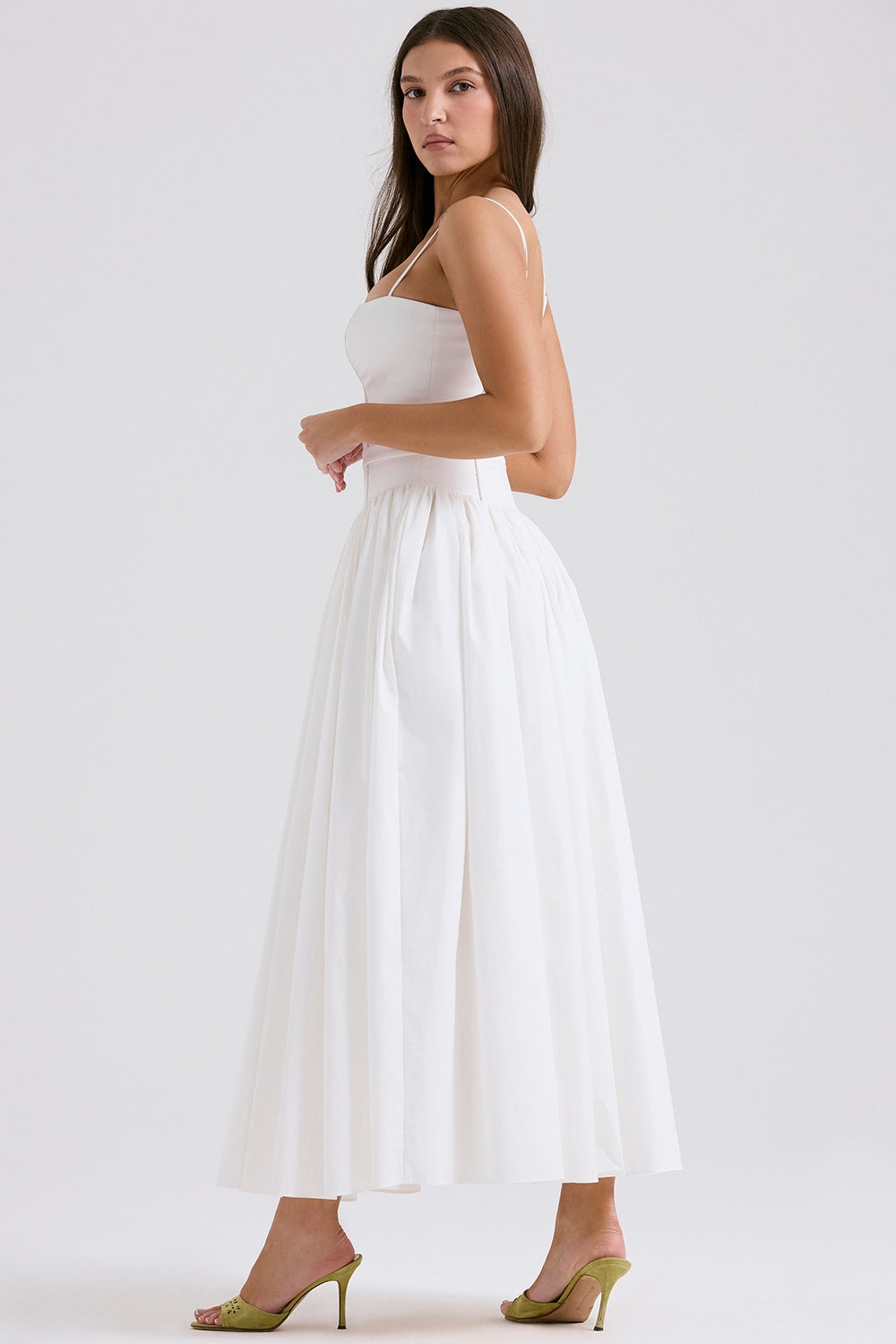 Ysabella Cotton Maxi Sundress