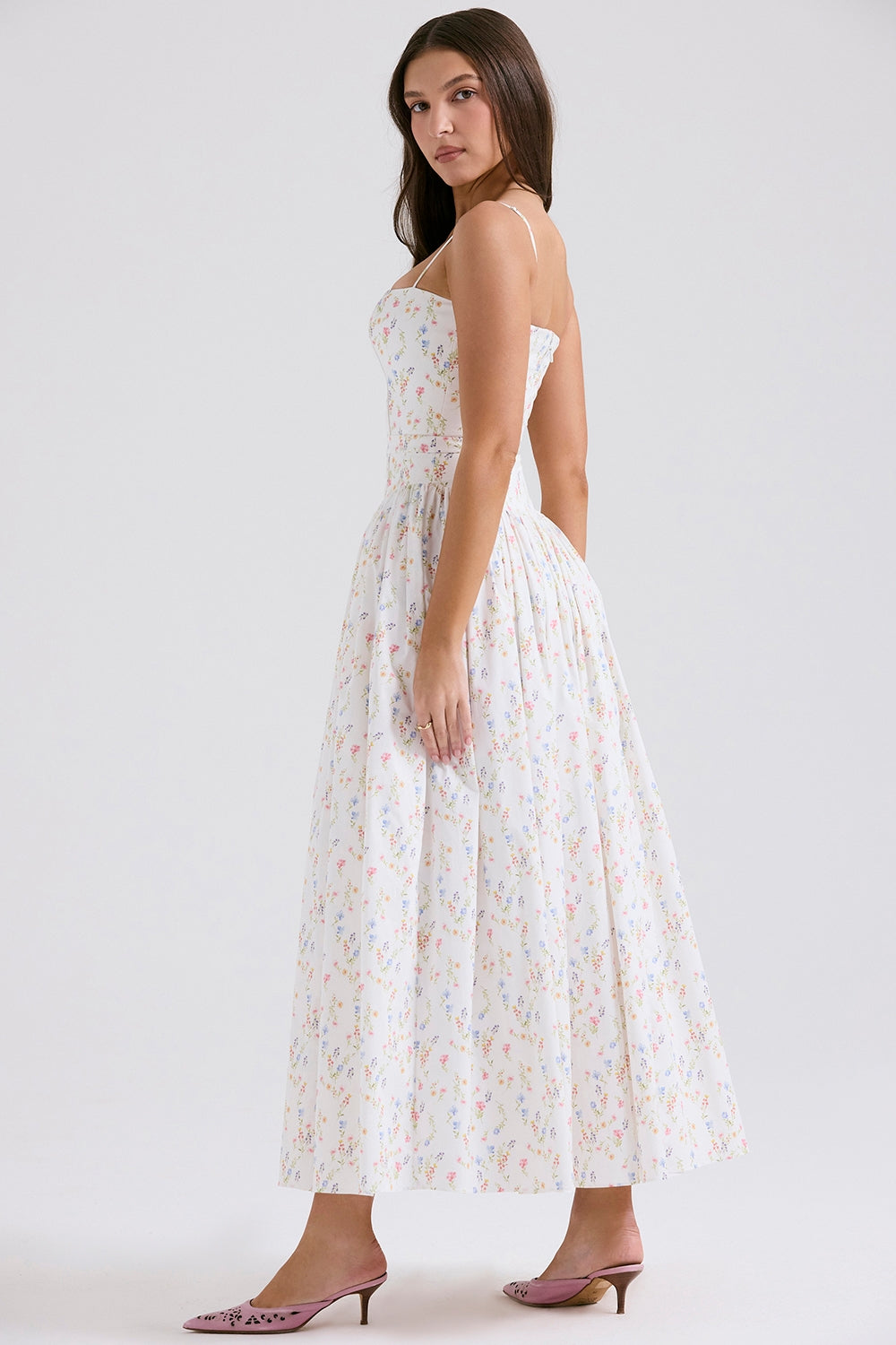 Ysabella Cotton Maxi Sundress